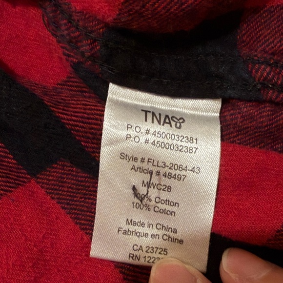 TNA Button Up - Picture 3 of 3